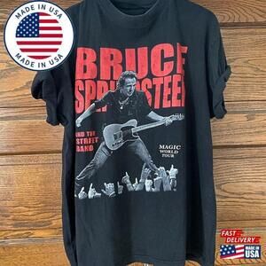 Bruce Springsteen Unisex Shirt Concert T-Shirt